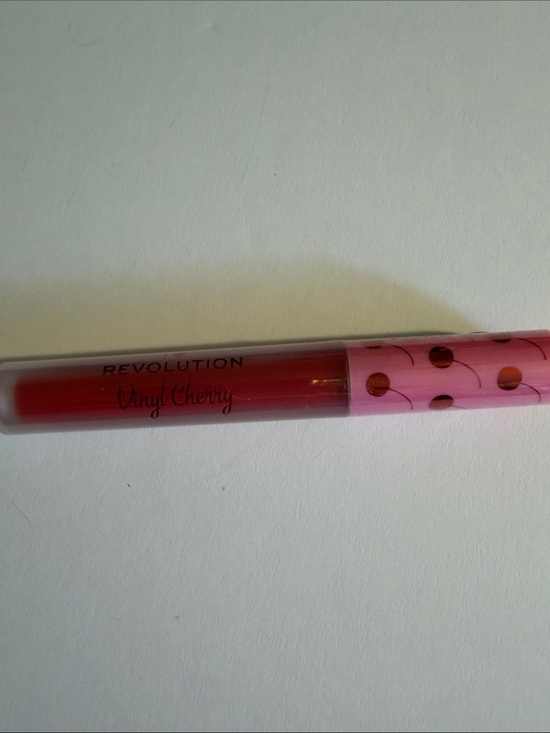 Revolution Other - Revolution Vinyl Cherry Liquid Lipstick - Red with Pink Cap